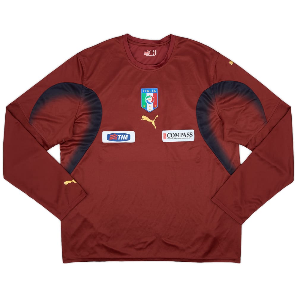 2006-07 Italy Puma Training L/S Shirt - 7/10 - (XL)
