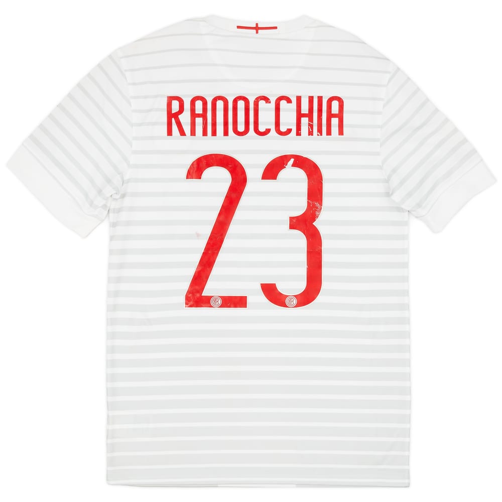 2014-15 Inter Milan Away Shirt Ranocchia #23 (S)