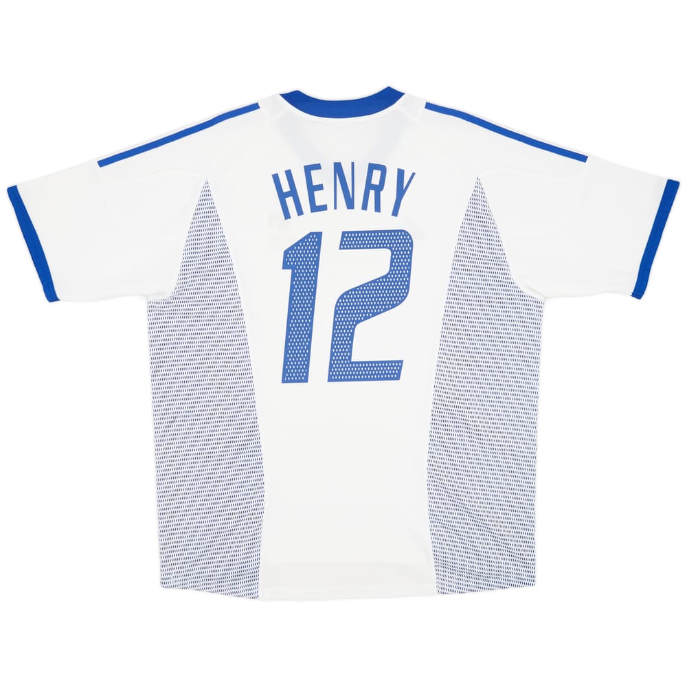 2002-04 France Away Shirt Henry #12 - 7/10 - (XXL)