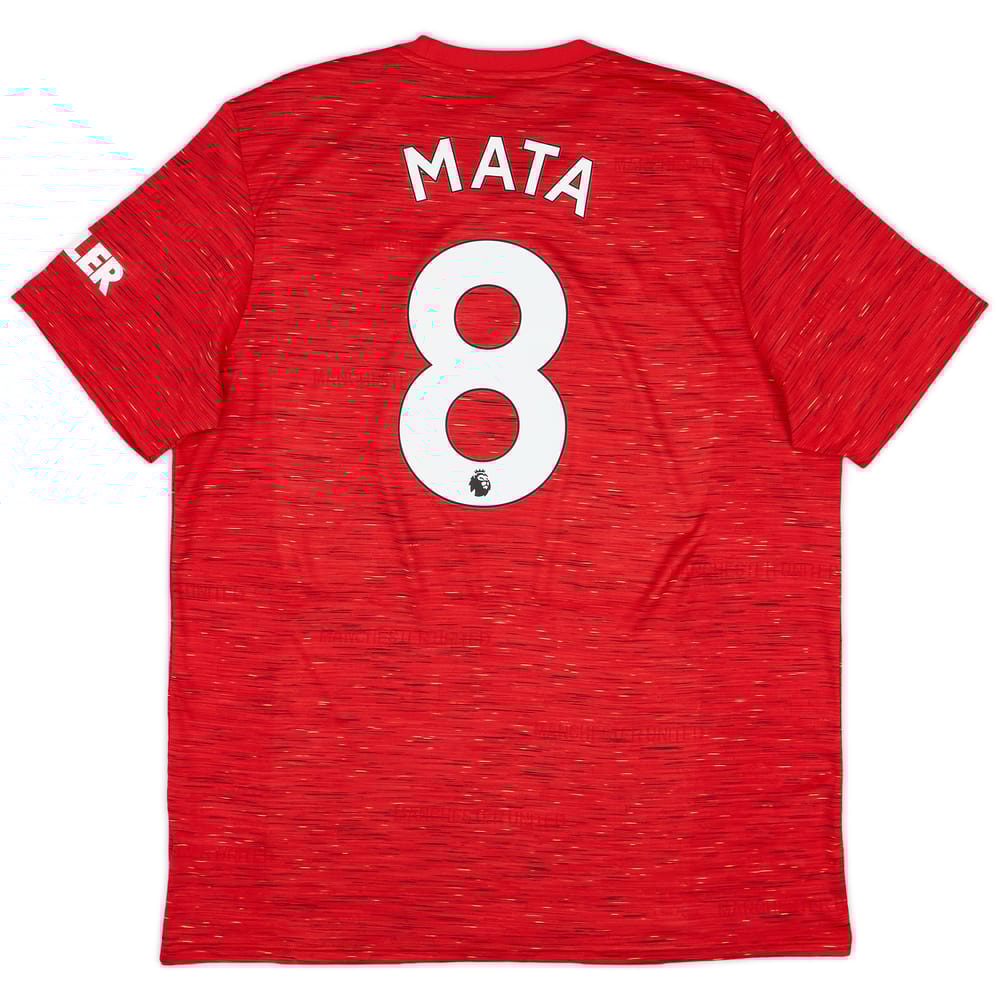 2020-21 Manchester United Home Shirt Mata #8 - 10/10 - (XL)
