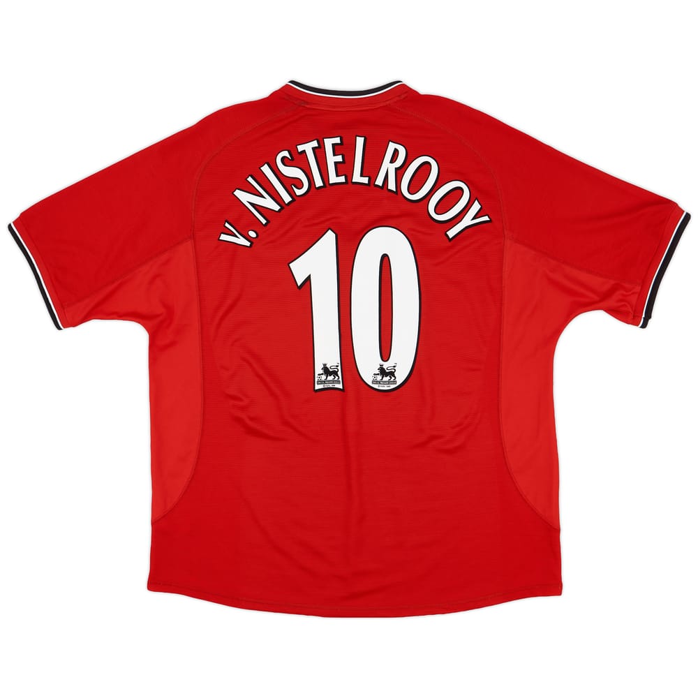2000-02 Manchester United Home Shirt V.Nistelrooy #10 - 8/10 - (XXL)