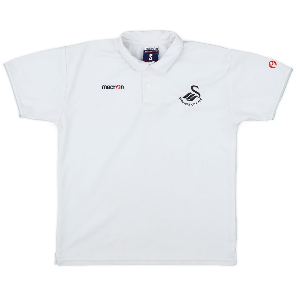 2006-07 Swansea City Macron Polo Shirt - 5/10 - (S)