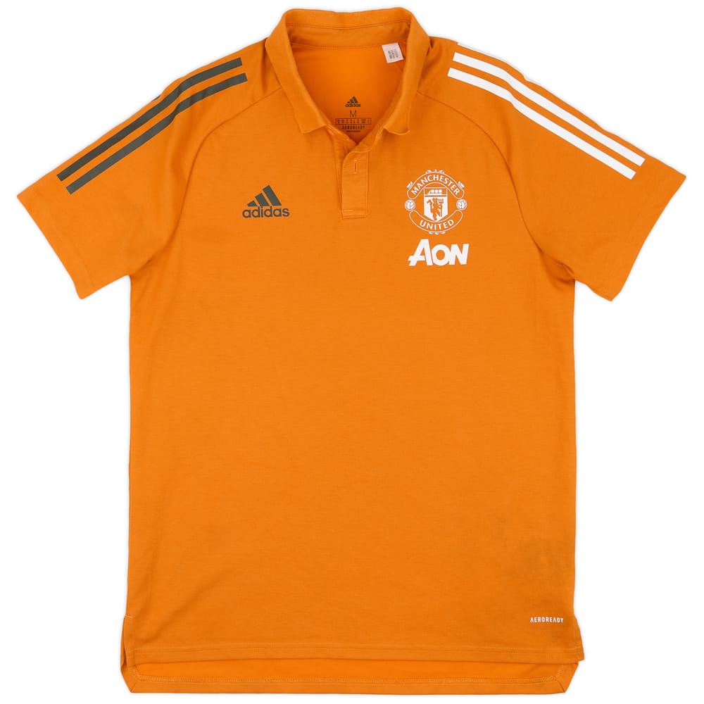 2020-21 Manchester United adidas Polo Shirt - 8/10 - (M)