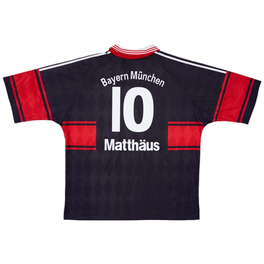 1997-99 Bayern Munich Home Shirt Matthaus #10 - 6/10 - (XXL)