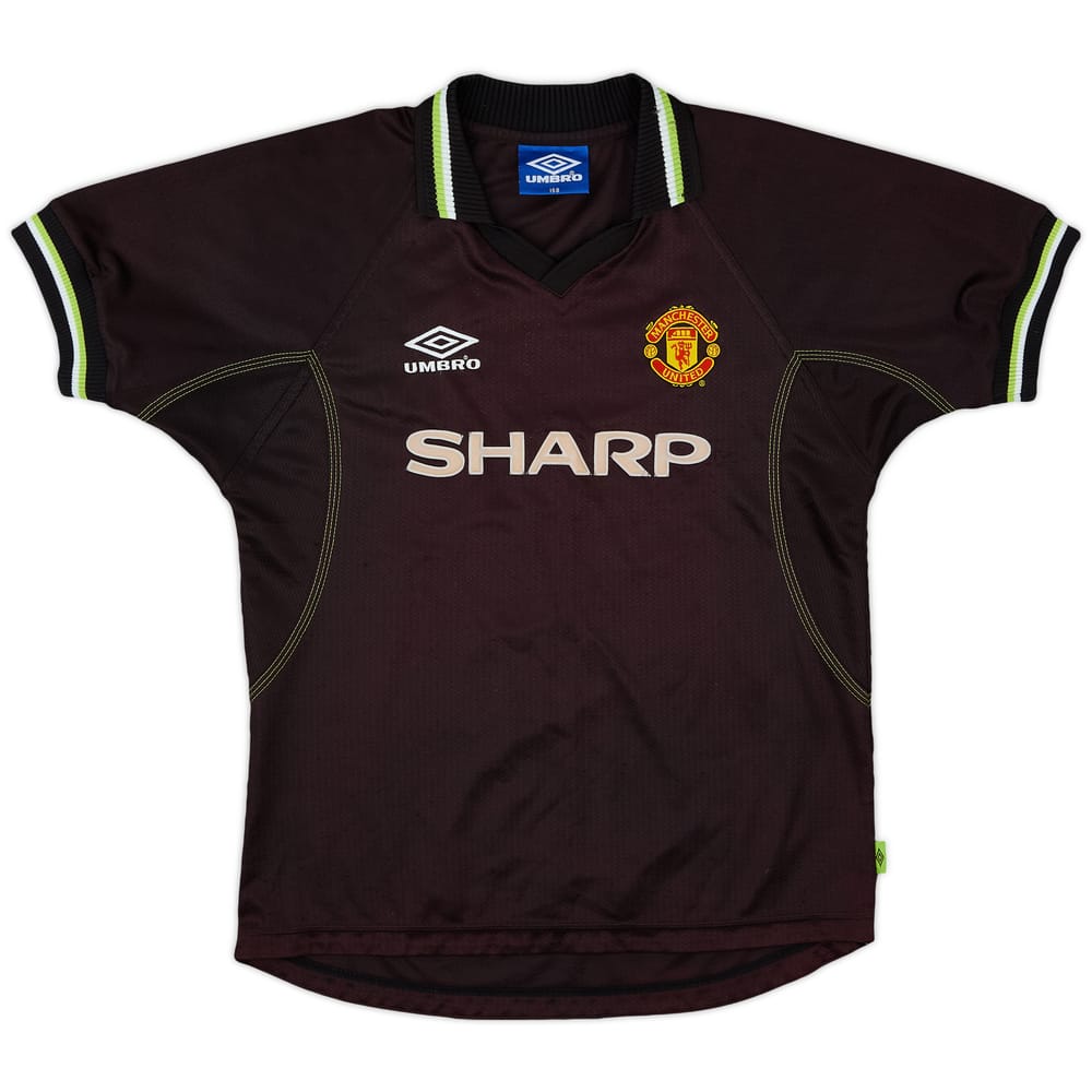 1998-99 Manchester United Third Shirt - 5/10 - (L.Boys)