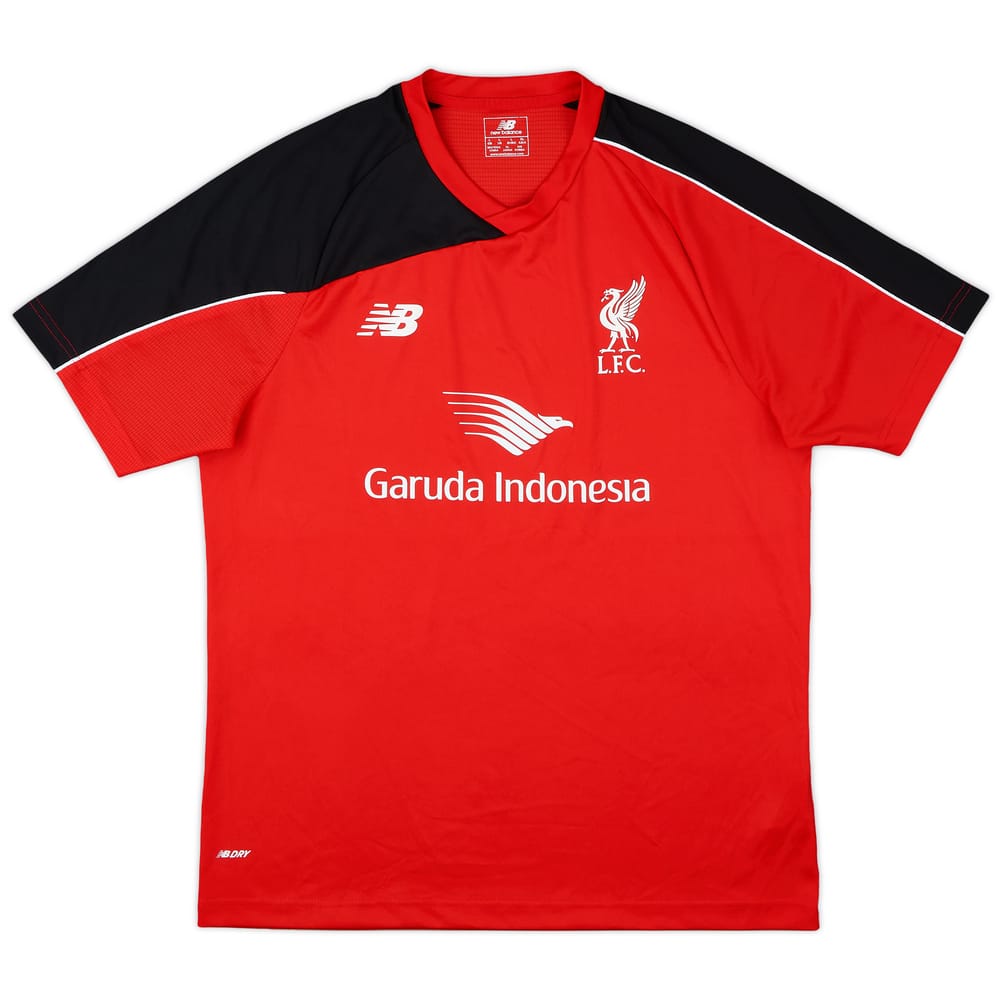 2015-16 Liverpool New Balance Training Shirt - 7/10 - (L)