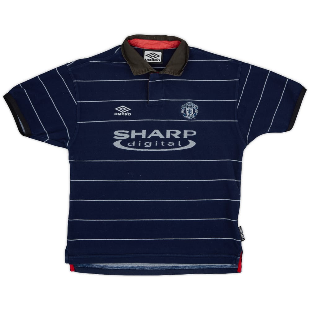 1999-00 Manchester United Away Shirt - 7/10 - (M.Boys)