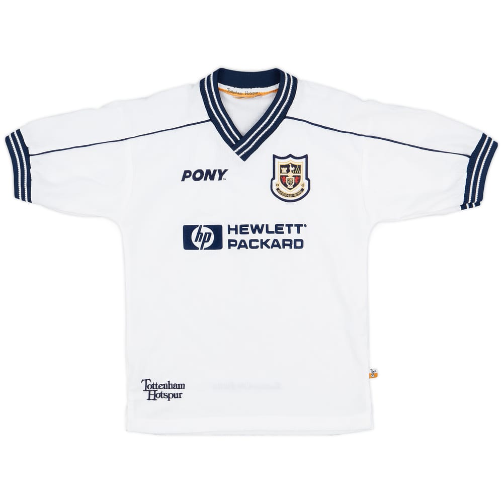 1997-99 Tottenham Home Shirt - 9/10 - (L.Boys)