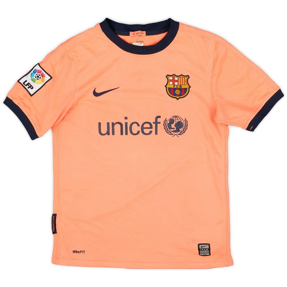2009-10 Barcelona Away Shirt - 6/10 - (M.Boys)