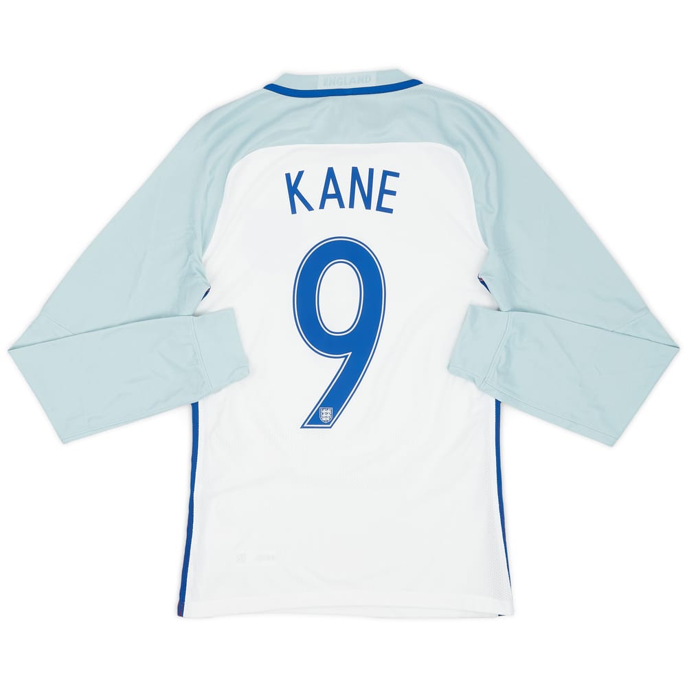2016-17 England Player Issue Home L/S Shirt Kane #9 (S)