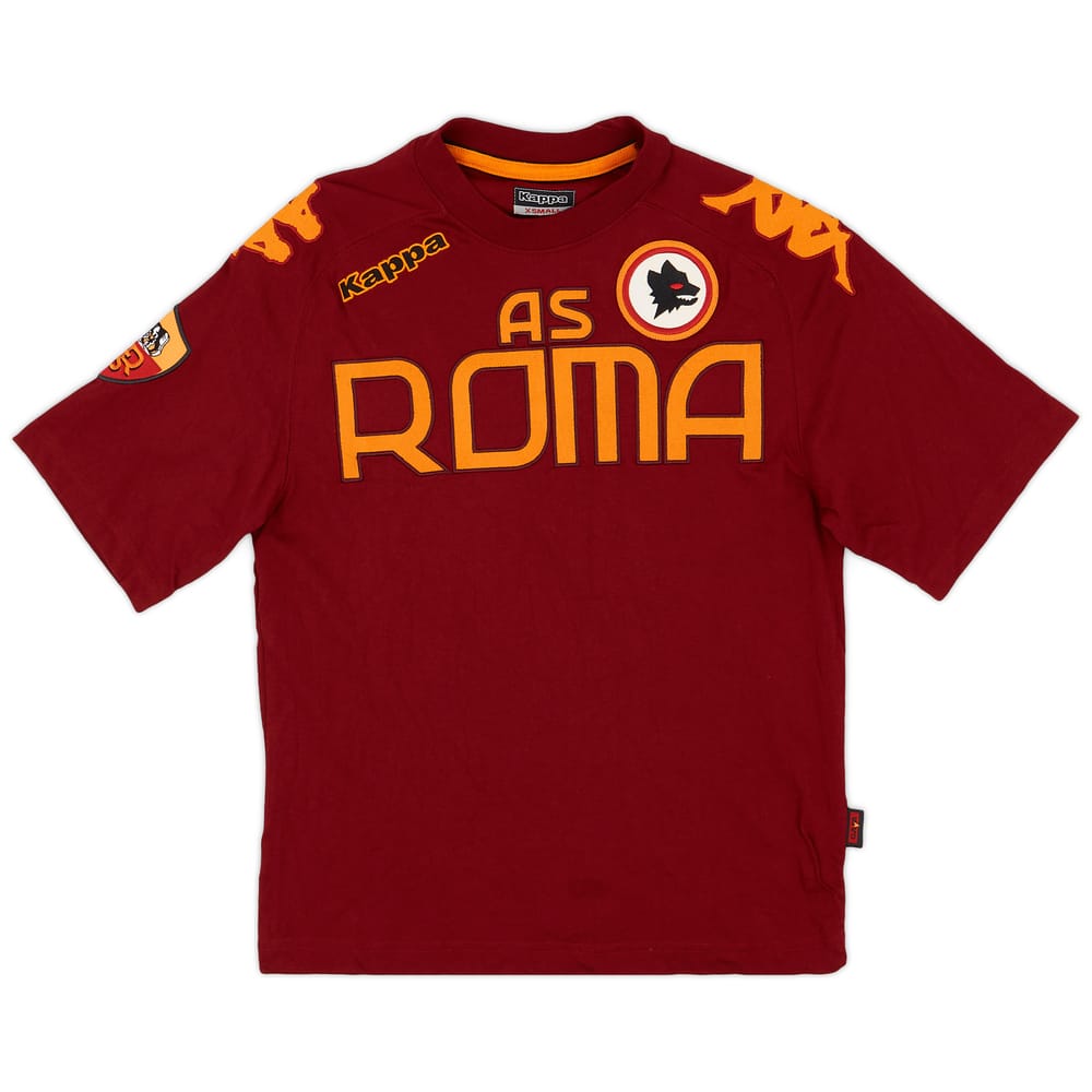 2012-13 Roma Kappa Cotton Tee - 9/10 - (XS)