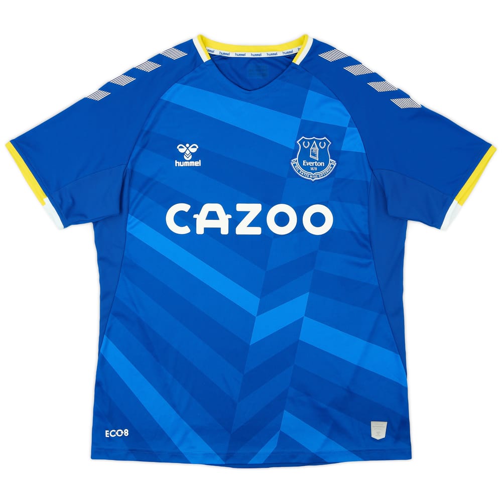 2021-22 Everton Home Shirt - 8/10 - (L)