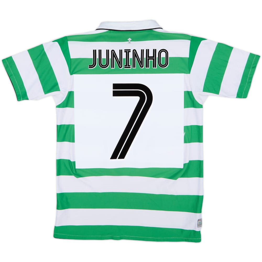 2004-05 Celtic Home Shirt Juninho #7 - 7/10 - (S)