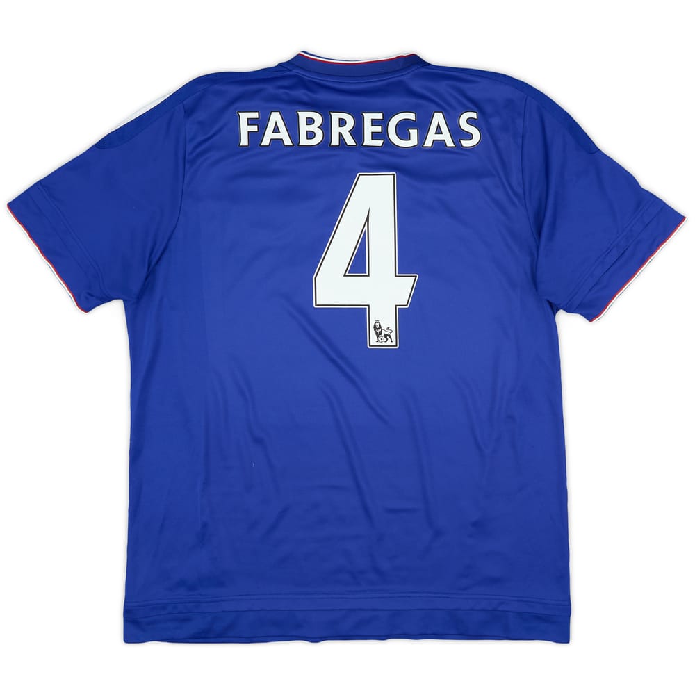 2015-16 Chelsea Home Shirt Fabregas #4 - 5/10 - (XL)