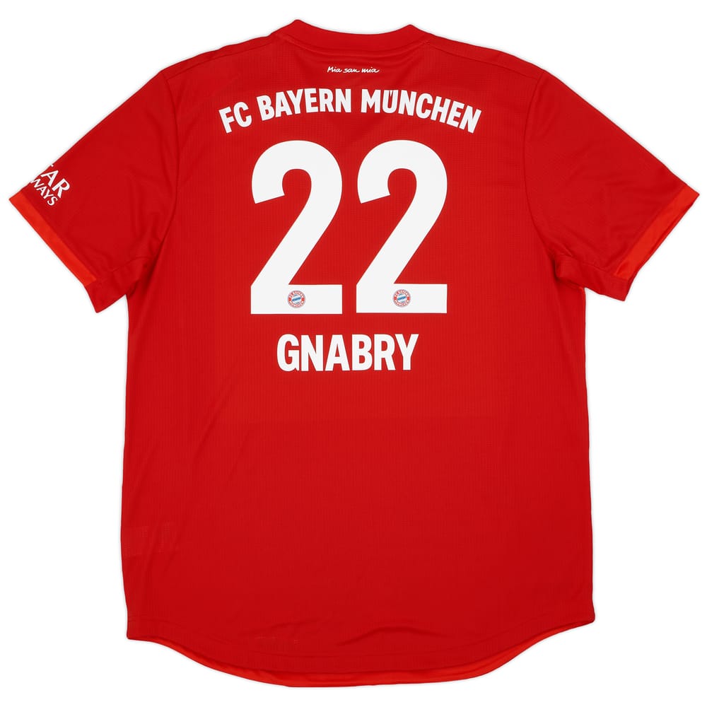 2019-20 Bayern Munich Authentic Home Shirt Gnabry #22 (XL)