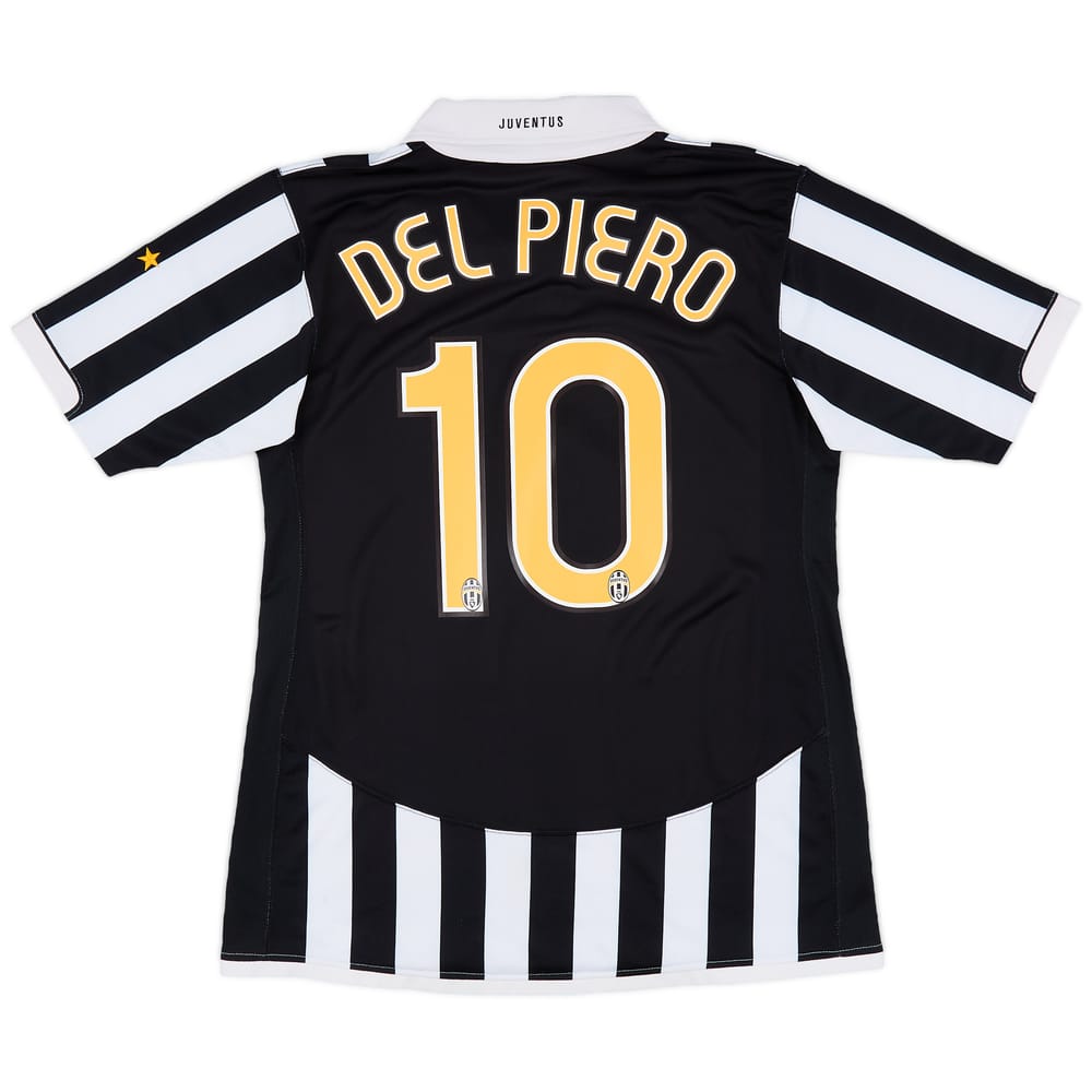 2006-07 Juventus Player Issue Home Shirt Del Piero #10 - 9/10 - (L)