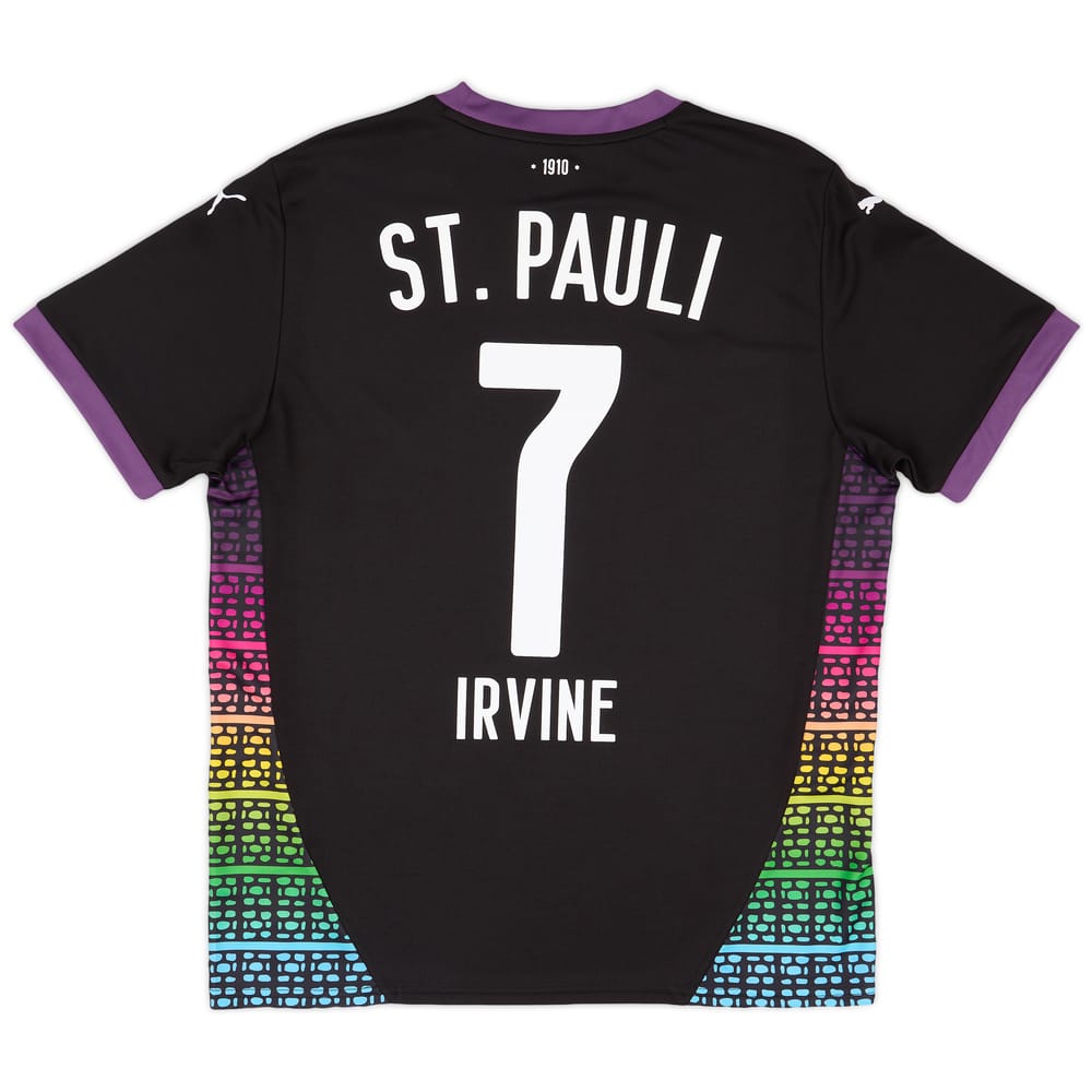 2024-25 St Pauli Third Shirt Irvine #7