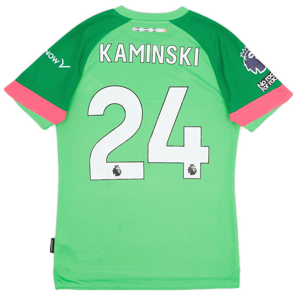 2023-24 Luton Match Issue GK Shirt Kaminski #24