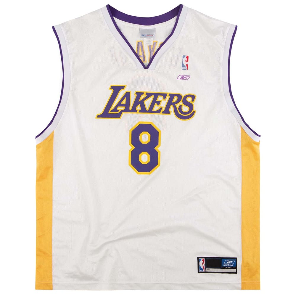 Vintage Los Angeles Lakers Kobe Bryant #8 Basketball NBA