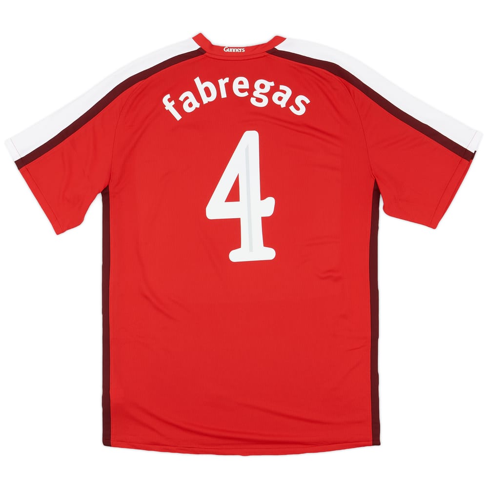 2008-10 Arsenal Home Shirt Fabregas #4 (XL)