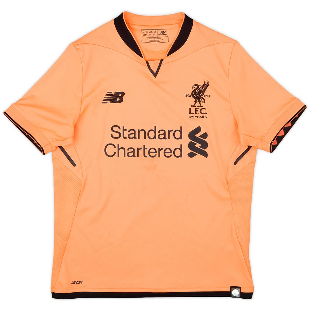 2017-18 Liverpool 125 Years Third Shirt - 6/10 - (L.Boys)
