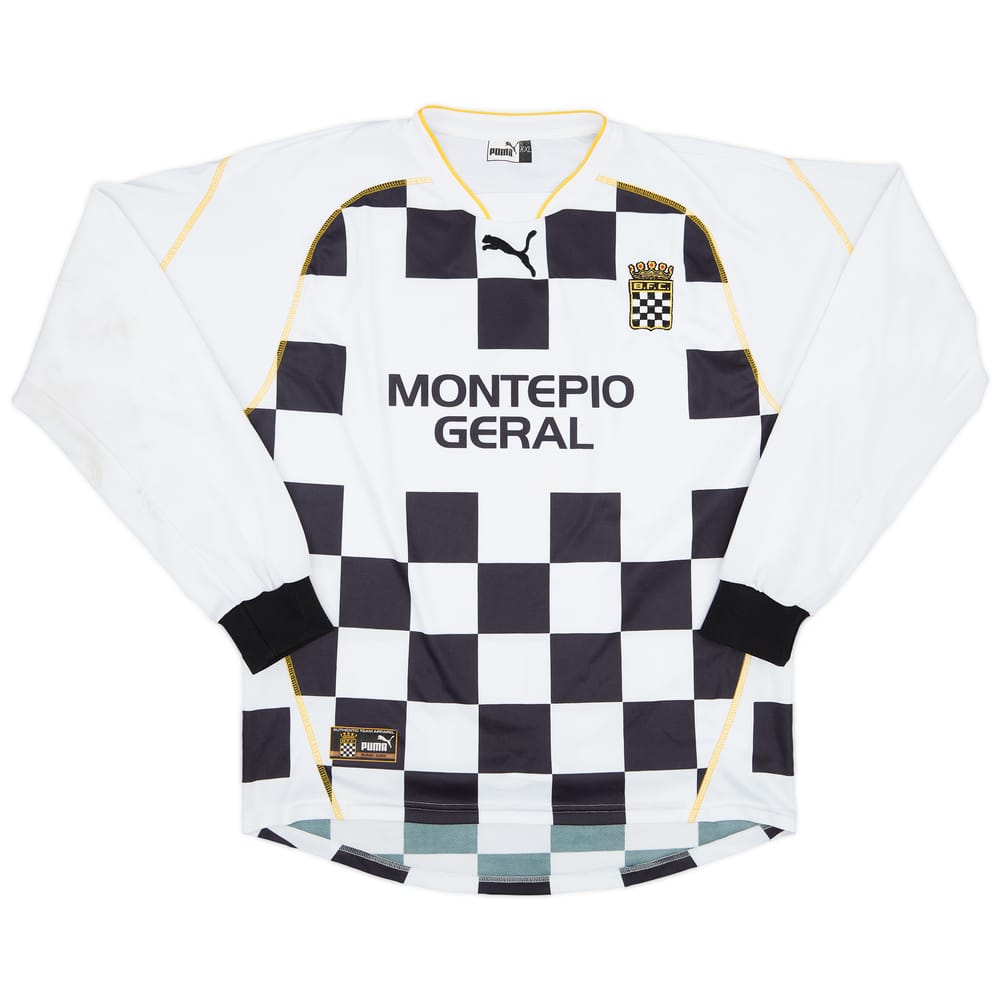 2002-03 Boavista Home L/S Shirt Silva #11 - 4/10 - (XXL)