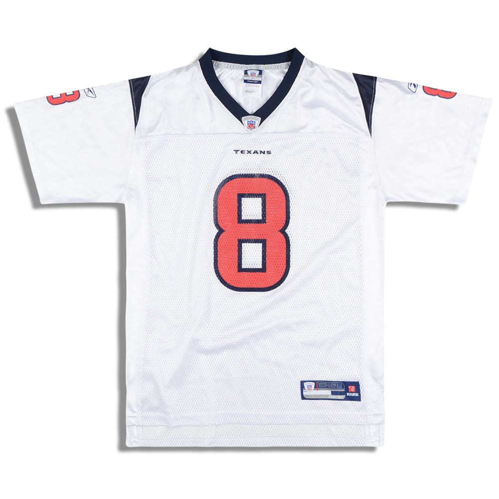 2007 Houston Texans Schaub #8 Reebok On Field Jersey (Away) Y