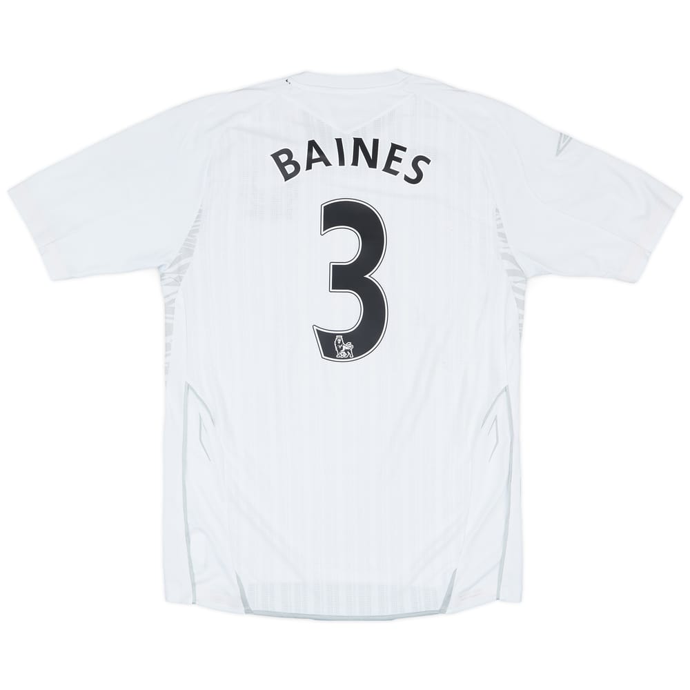 2007-08 Everton Away Shirt Baines #3 - 7/10 - (M)
