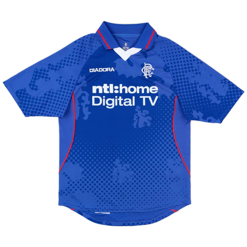 2002-03 Rangers Home Shirt - 5/10 - (S)