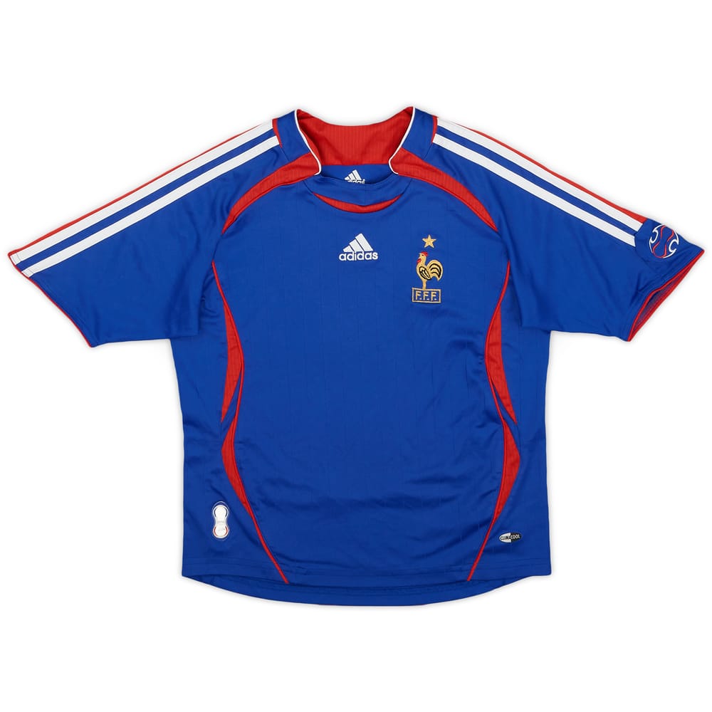 2006-07 France Home Shirt - 8/10 - (S.Boys)