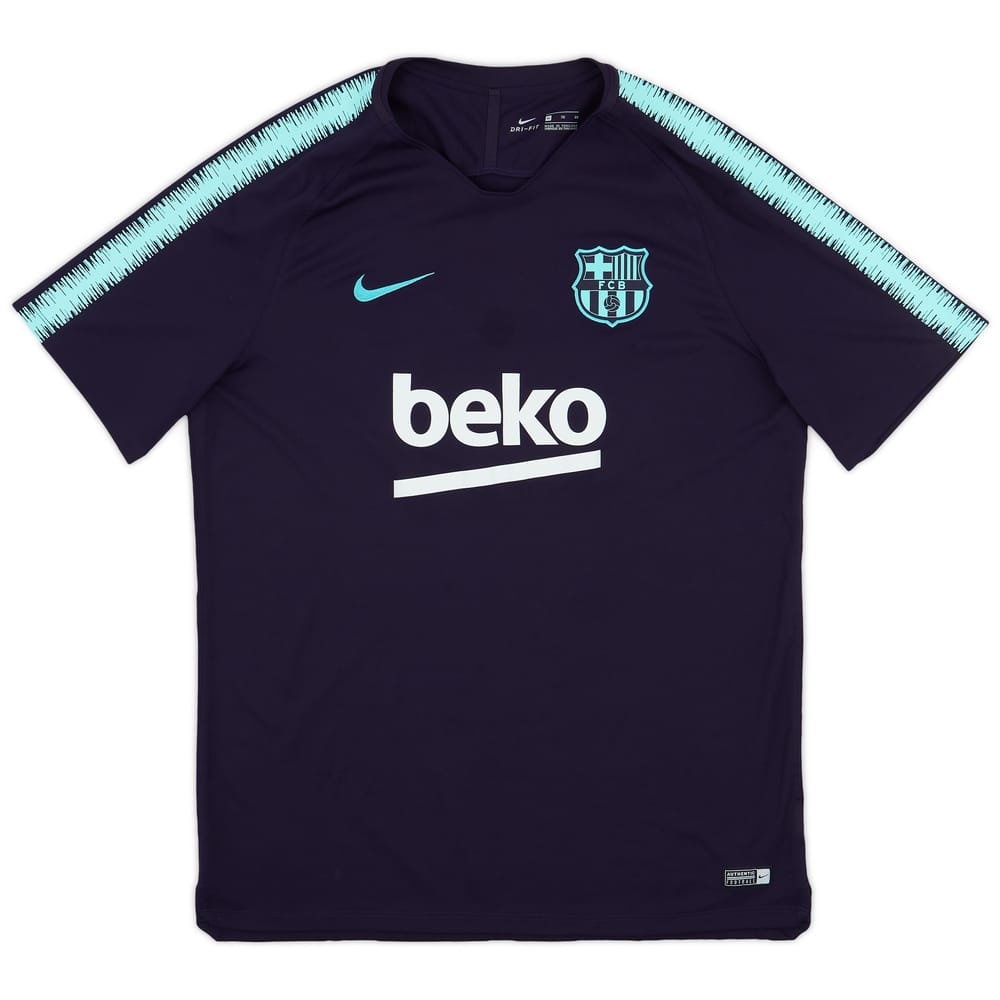 2018-19 Barcelona Nike Training Shirt - 8/10 - (XL)
