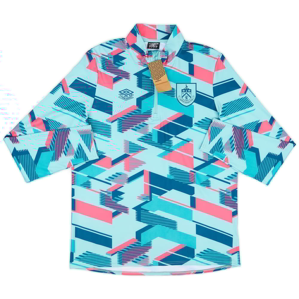 2023-24 Burnley Umbro 1/4 Zip Pre-Match Top