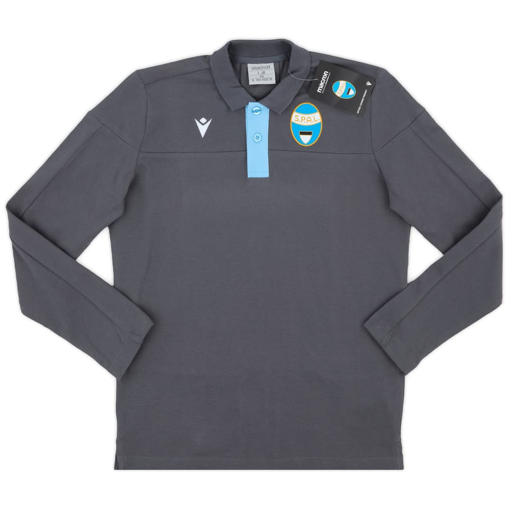 2019-20 SPAL Macron Travel L/S Polo (KIDS)