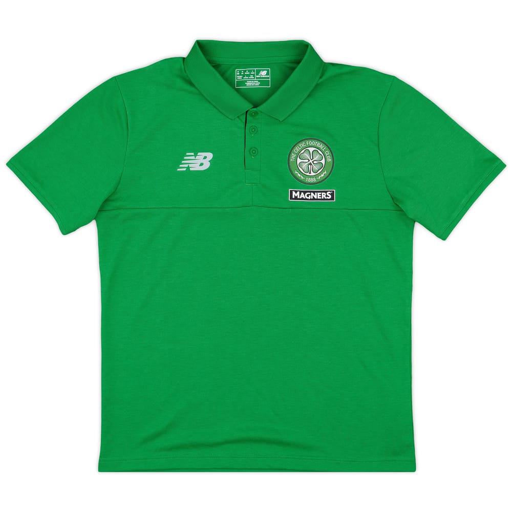 2015-16 Celtic New Balance Polo Shirt - 10/10 - (M)