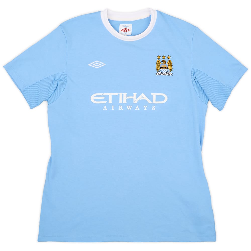 2009-10 Manchester City Home Shirt - 8/10 - (Women's M)
