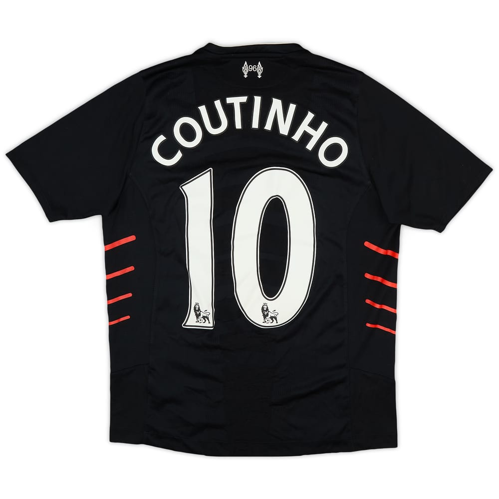 2016-17 Liverpool Away Shirt Coutinho #10 - 8/10 - (XL.Boys)