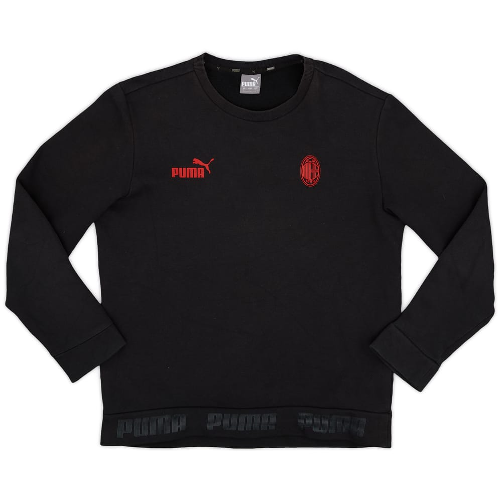 2018-19 AC Milan Puma Sweat Top - 7/10 - (S)