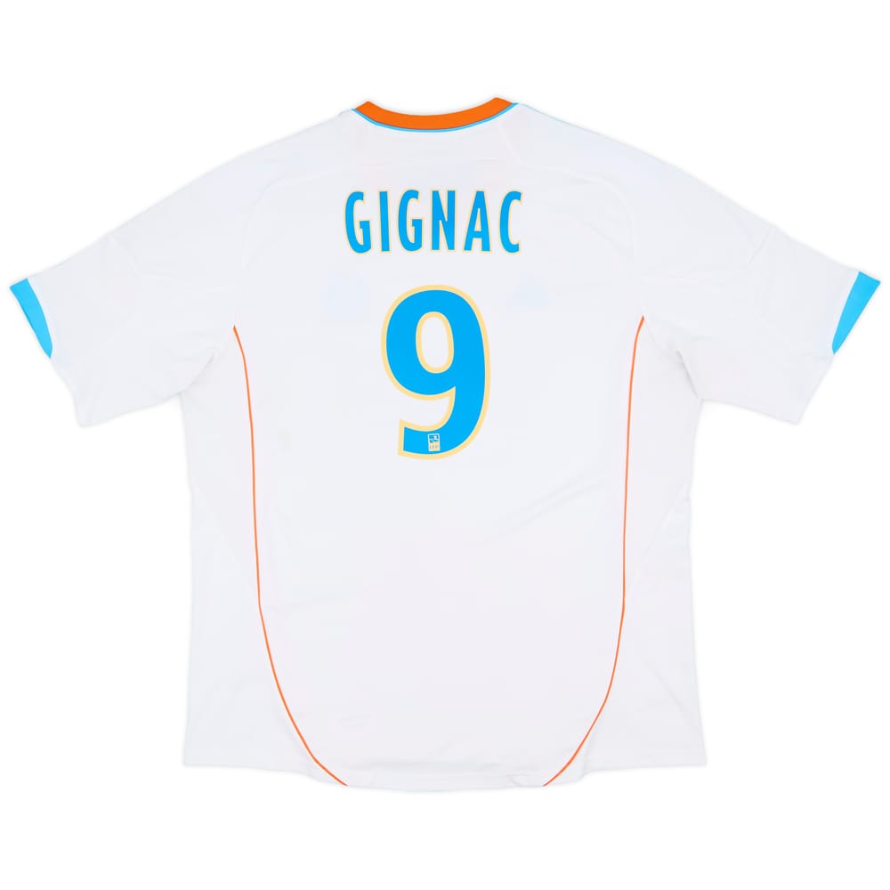 2012-13 Olympique Marseille Home Shirt Gignac #9 - 7/10 - (XL)