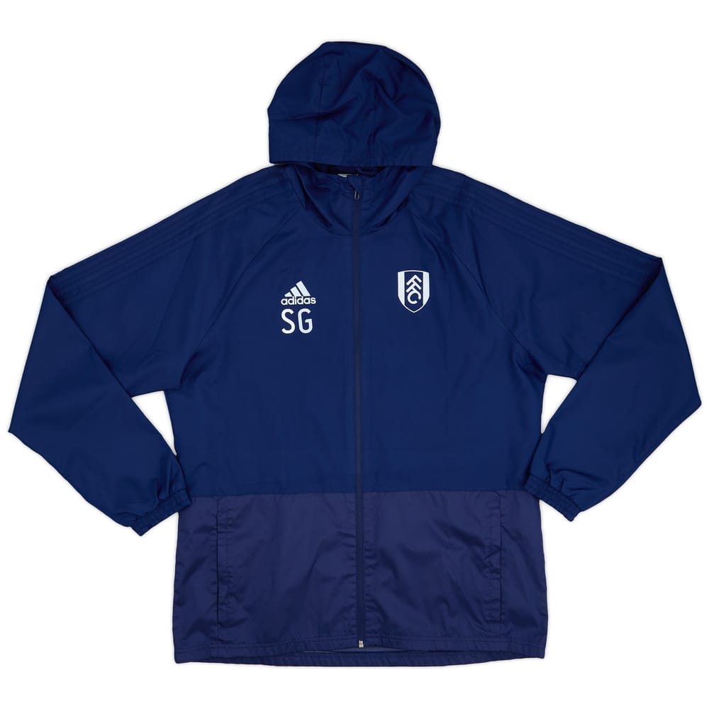2018-19 Fulham adidas Staff Issue Windbreaker SG - 9/10 - (L)