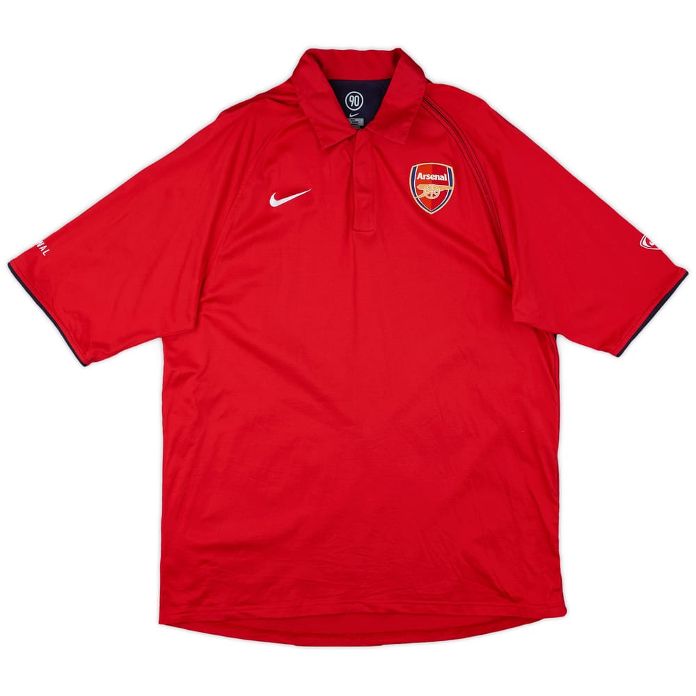2004-05 Arsenal Nike Polo Shirt - 9/10 - (XL)