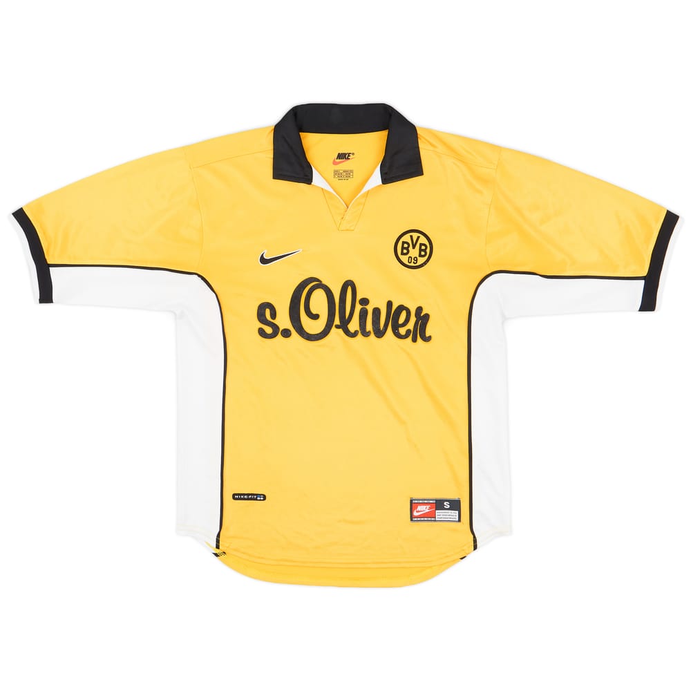 1998-00 Borussia Dortmund Home Shirt - 7/10 - (S)