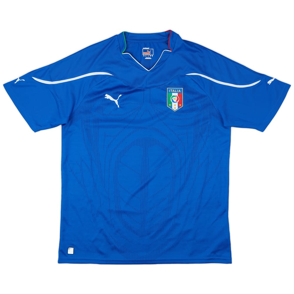 2010-12 Italy Home Shirt - 9/10 - (L)