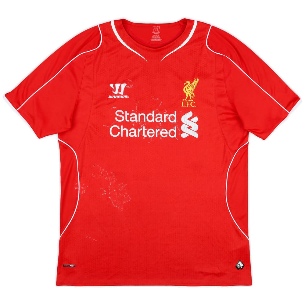 2014-15 Liverpool Home Shirt - 4/10 - (L)