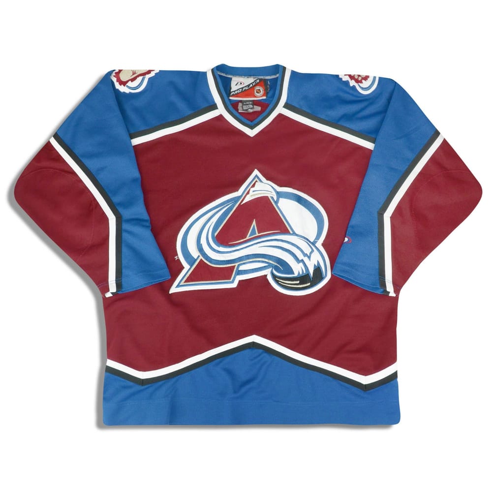 1999-00 Colorado Avalanche Pro Player Jersey (Away) XL
