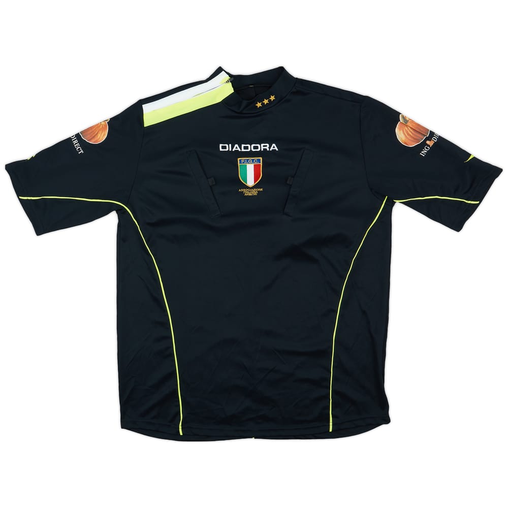 2010s Italy Diadora Referee L/S Shirt - 6/10 - (XL)