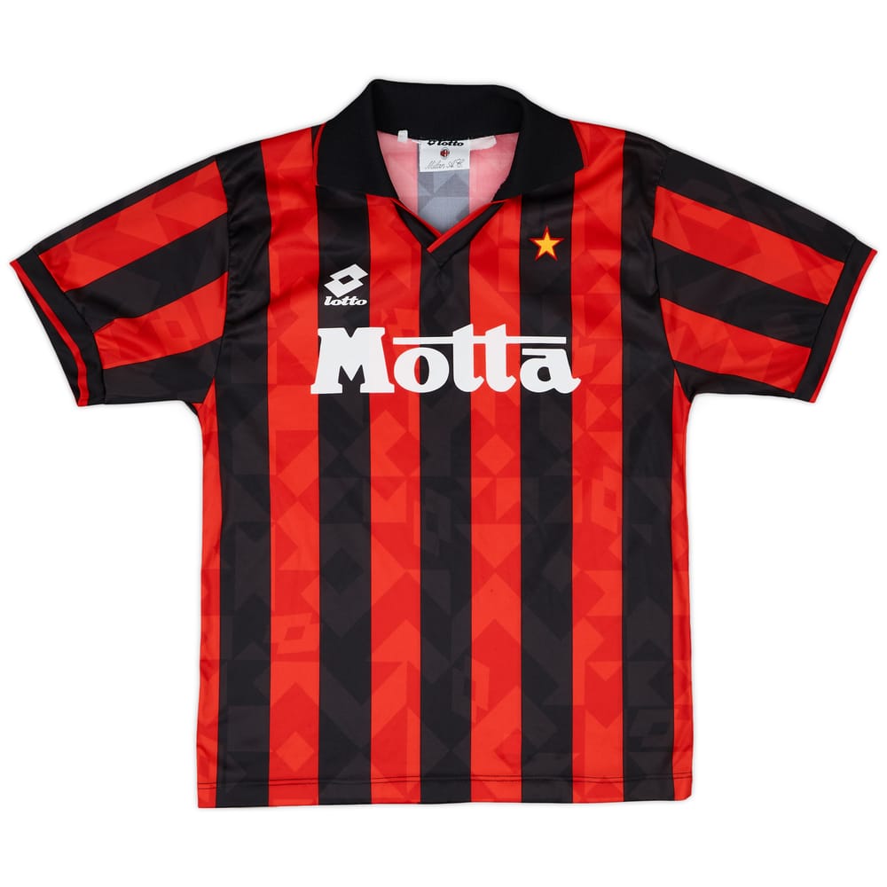 1993-94 AC Milan Home Shirt - 5/10 - (M)