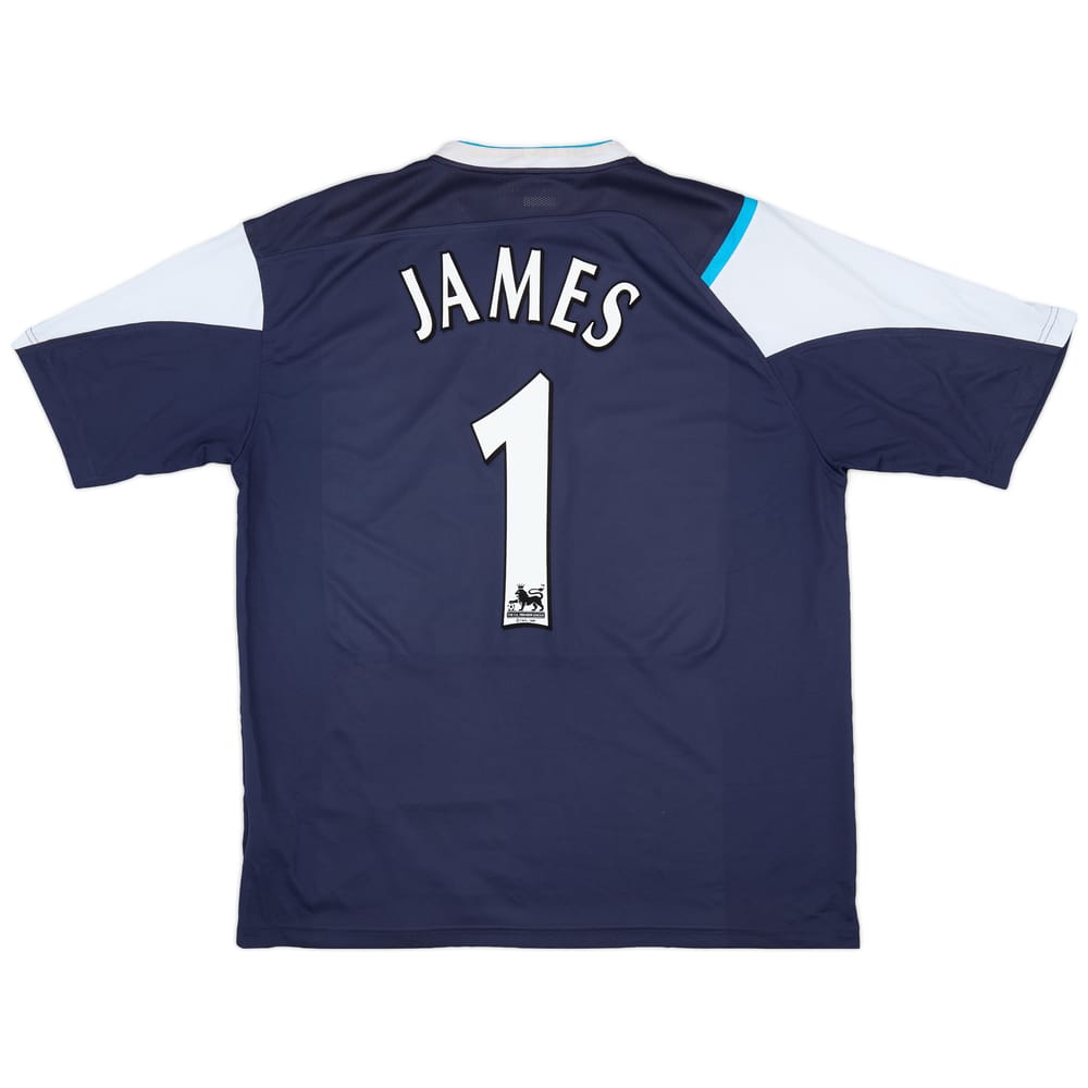 2005-06 Manchester City Away Shirt James #1 - 7/10 - (XL)
