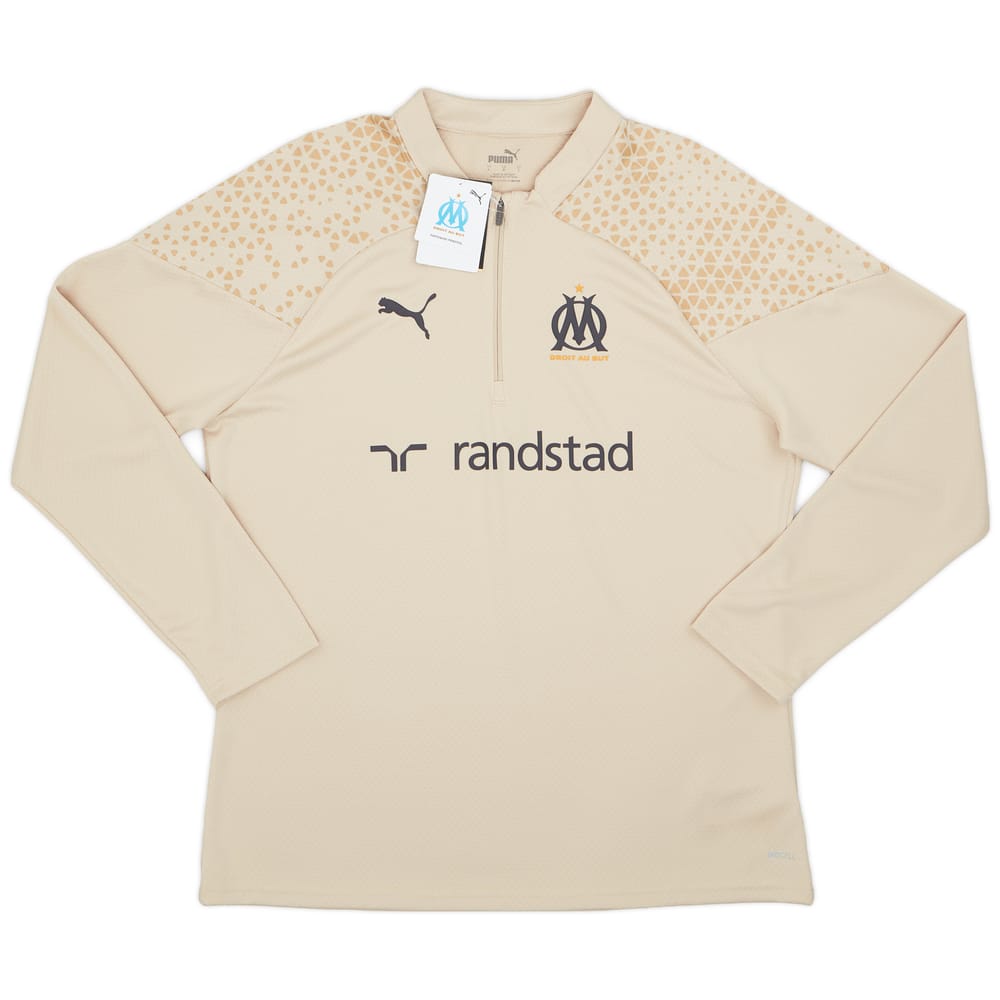 2023-24 Olympique Marseille Puma 1/4 Zip Training Top