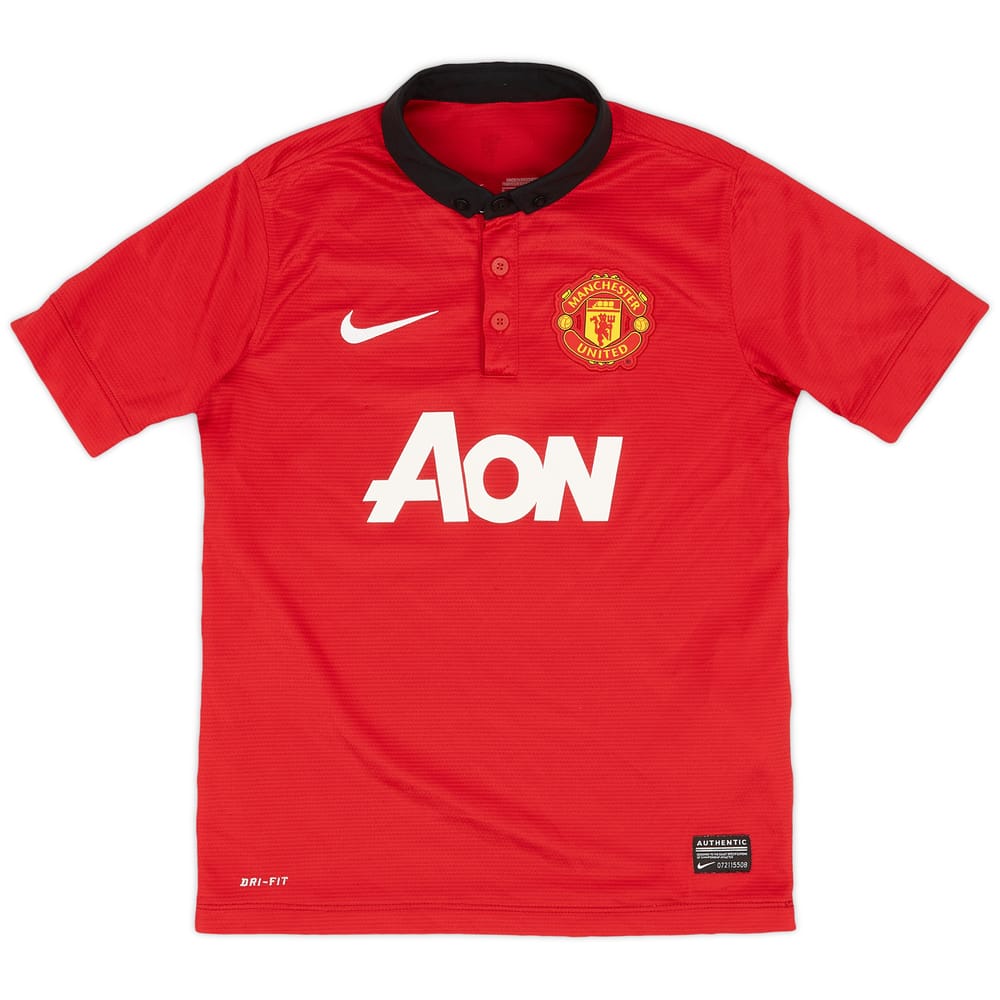 2012-13 Manchester United Home Shirt - 8/10 - (S.Boys)