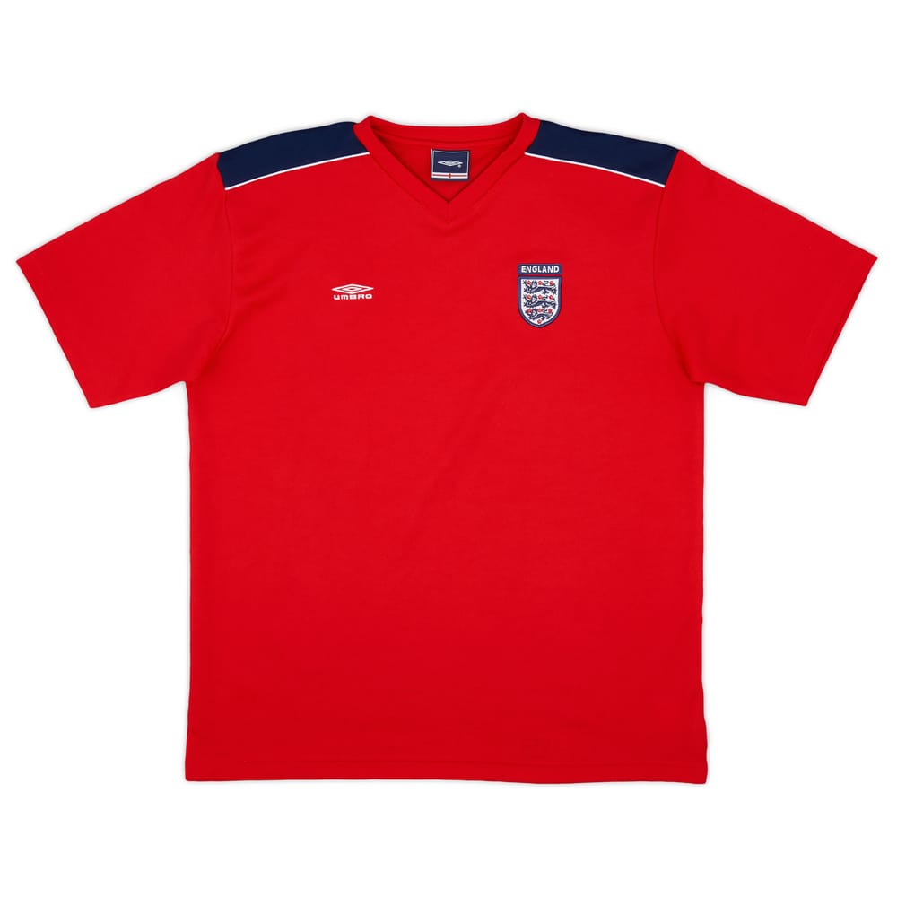 2000-01 England Umbro Training Shirt - 9/10 - (L)